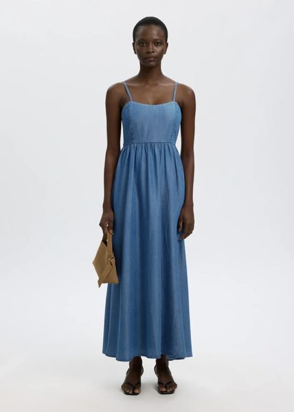 Hovedbilde Selected Woman Janna Ankle Dress Medium Blue Denim 