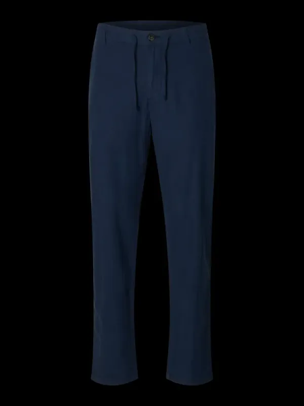 Selected Homme Brody Linen Pant Dark Sapphire