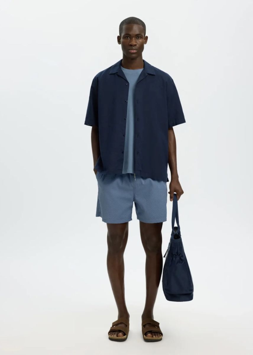 Selected Homme Badeshorts Cooper Blue Mirage