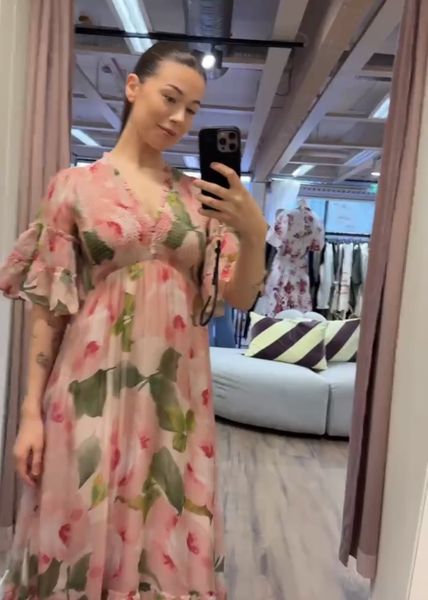 Hovedbilde byTiMo Organza Smocking Dress Rosette 