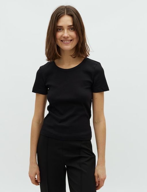 Hovedbilde MbyM Otis Topp  T-shirt Black