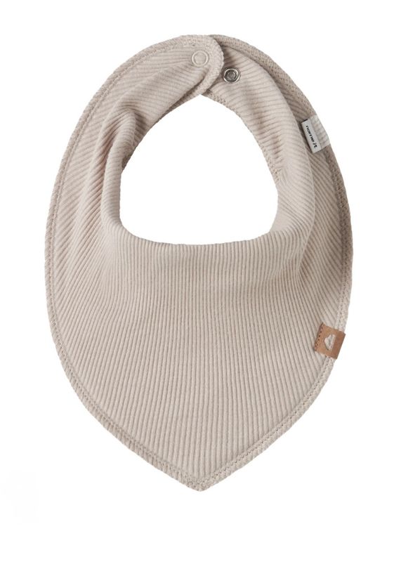 Name It Yasmin Rib Scarf Bib Chateau Gray 
