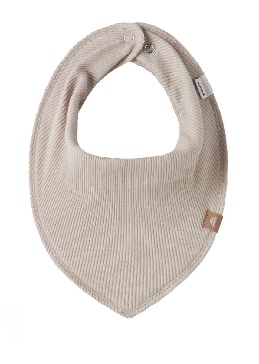 Name It Yasmin Rib Scarf Bib Chateau Gray 