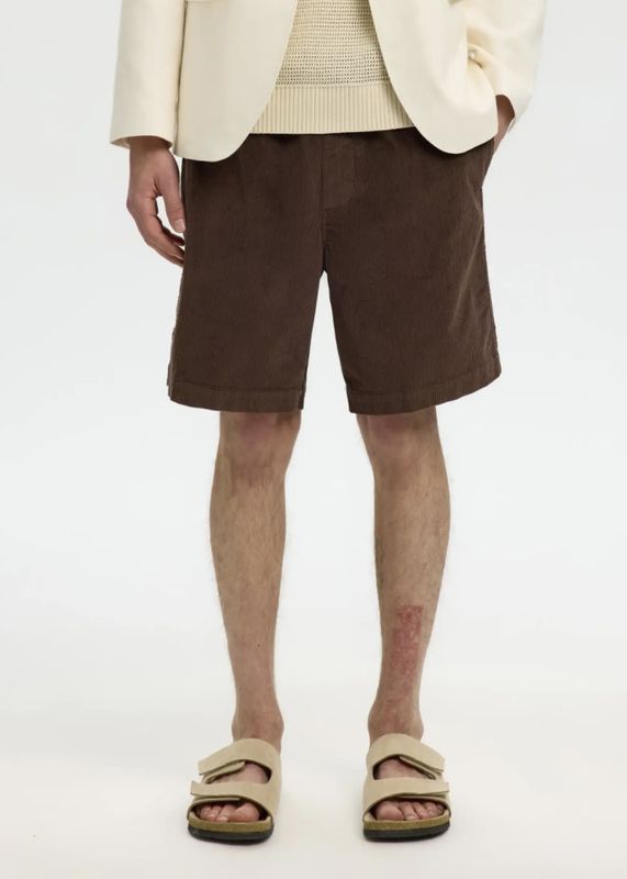 Selected Man Corduroy Shorts Bracken