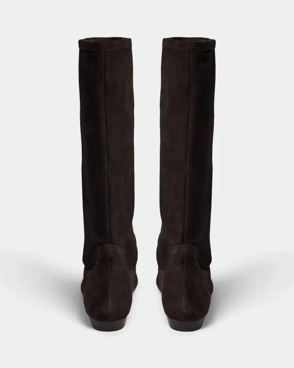 Sofie Schnoor Kayna Mid High Boot Dark Brown