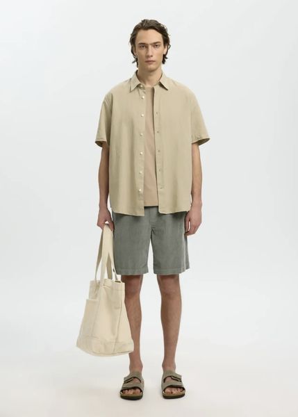 Hovedbilde Selected Homme Regular Jace Corduroy Shorts Vetiver