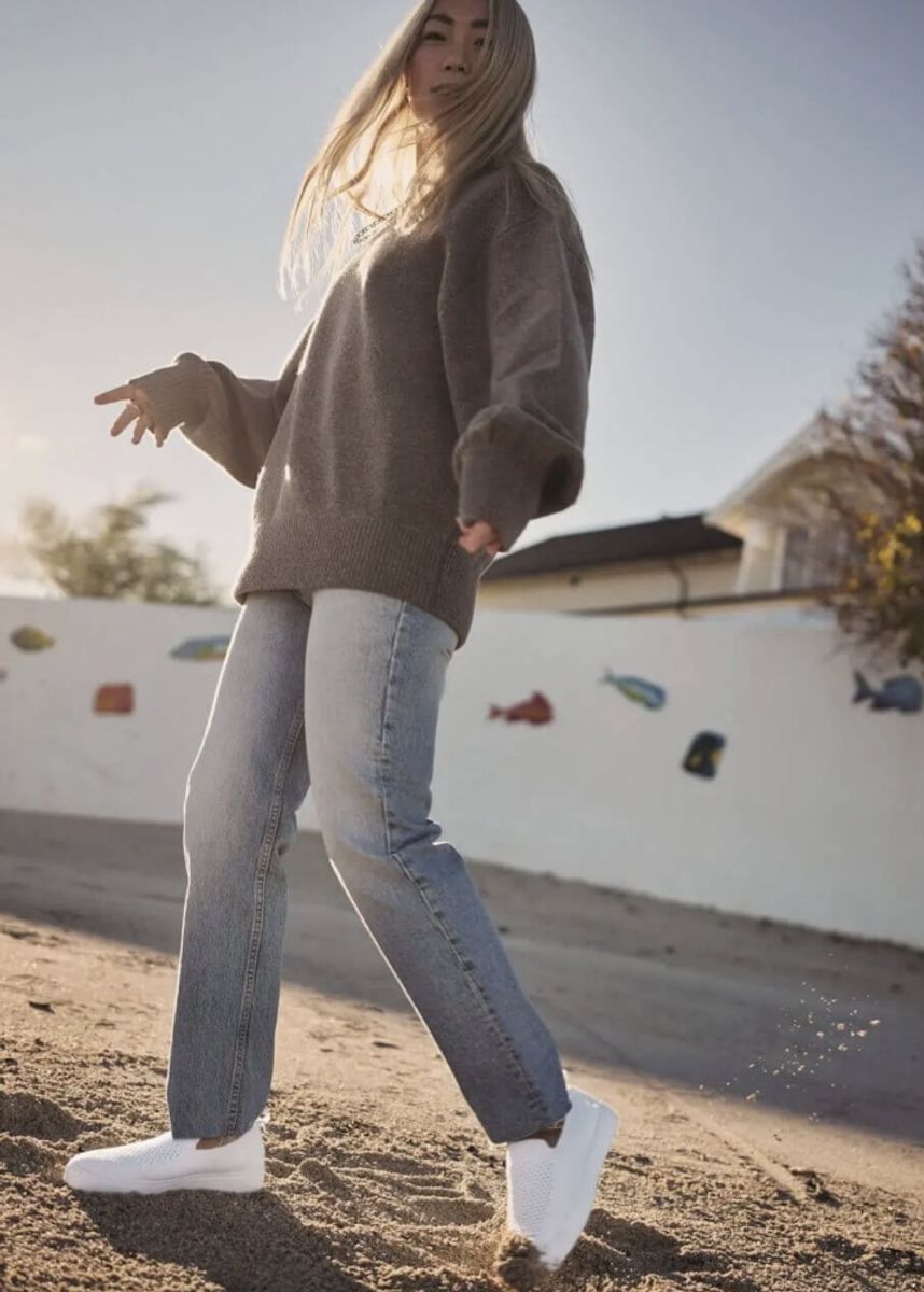 Kastel Stavern Slip On Sneakers Merino Kremhvit