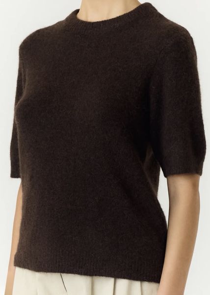 Hovedbilde YAS Johi Wool Blend Pullover Coffee Bean