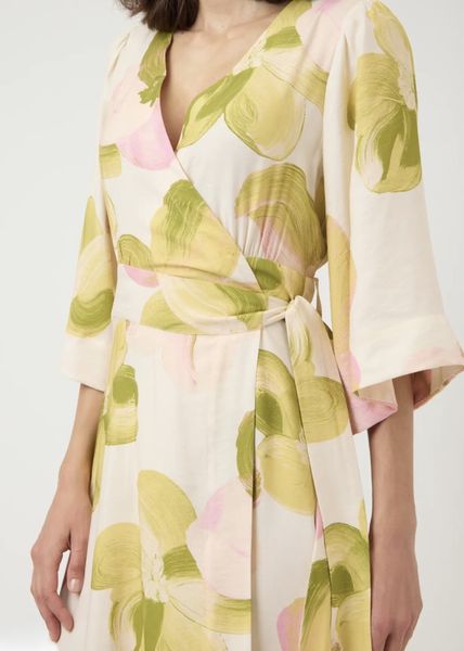 Hovedbilde YAS Marga 3/4 WRAP LONG DRESS Pristine