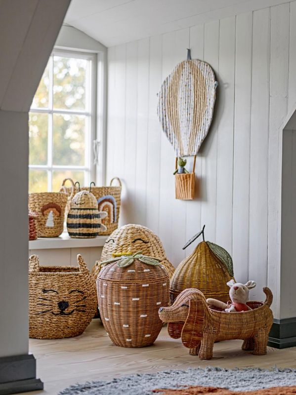 Bloomingville Palle Kurv  Brun 