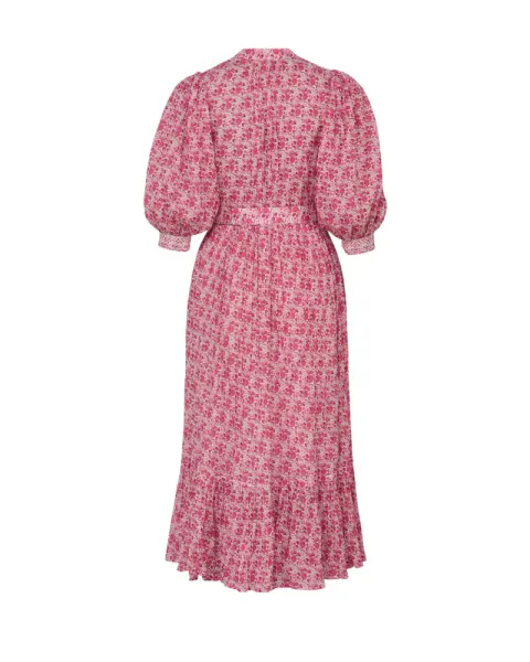 Hovedbilde byTiMo Twisted Midi Dress Wildflowers