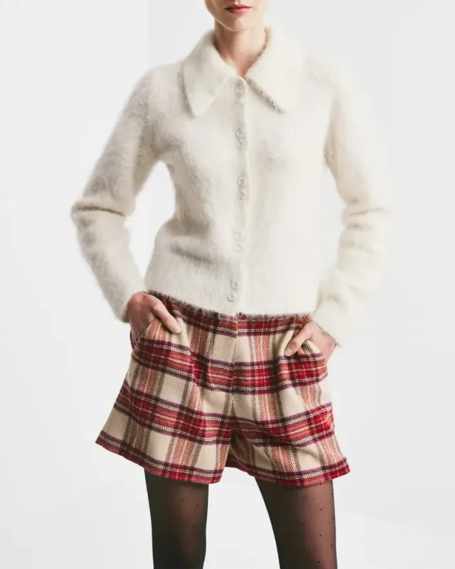 byTiMo Tailored Shorts Checks 