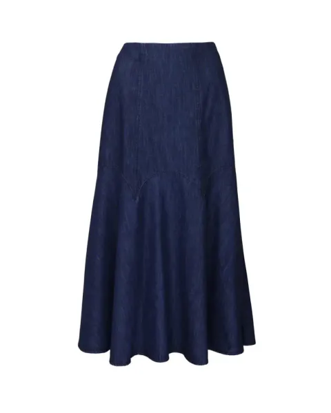 Hovedbilde byTiMo Denim Skirt Denim Blue