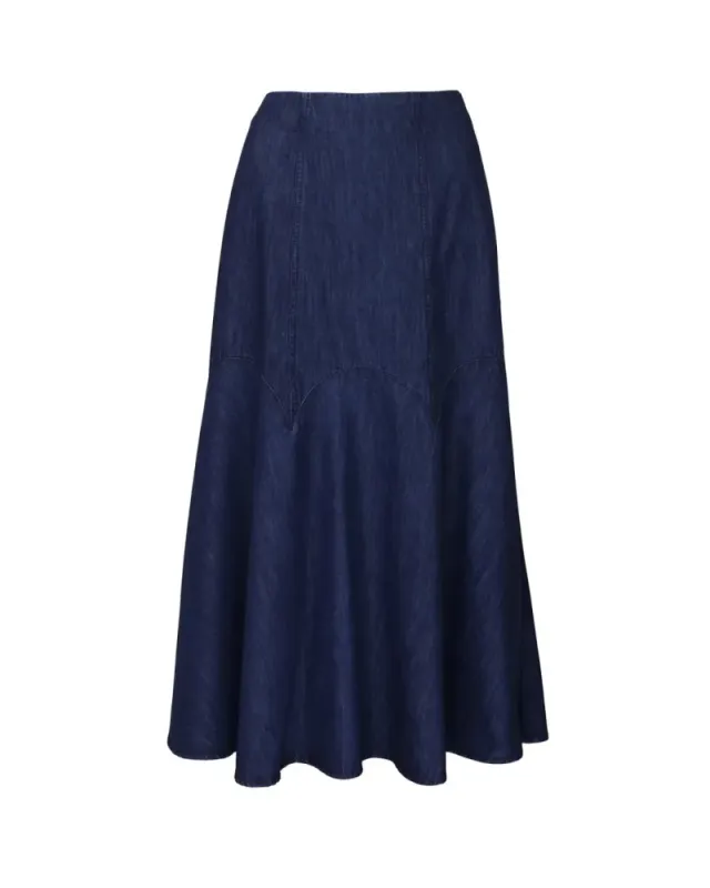 byTiMo Denim Skirt Denim Blue
