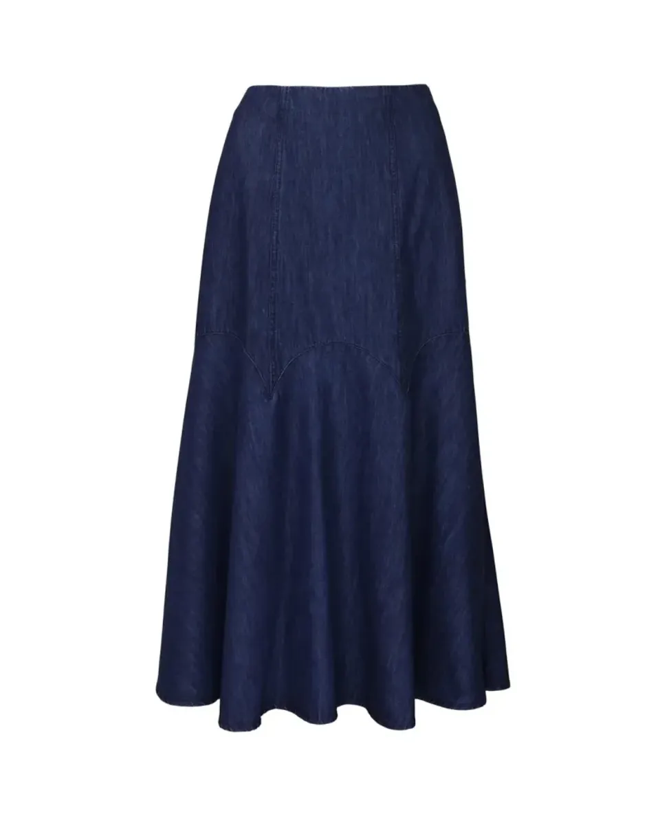 byTiMo Denim Skirt Denim Blue