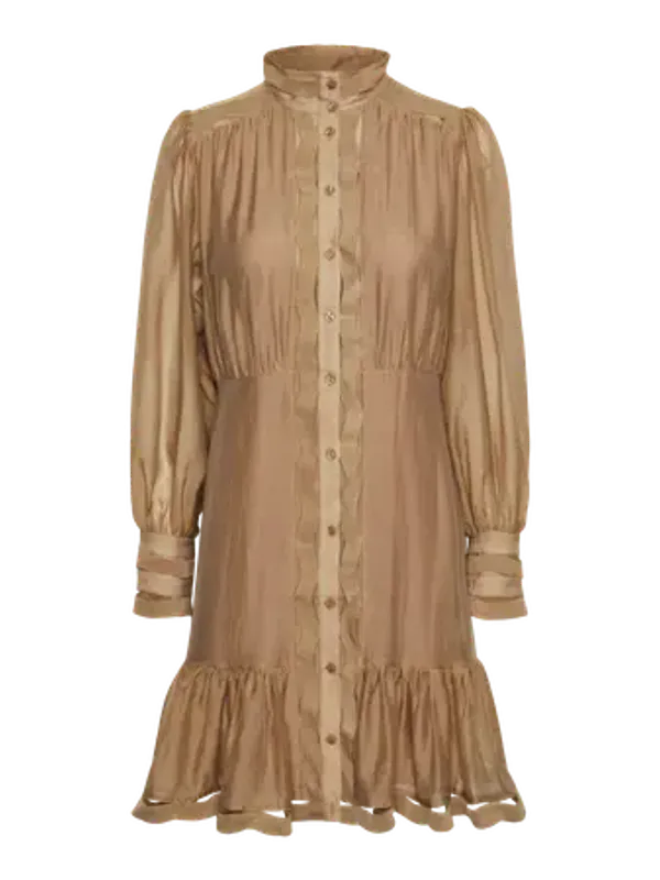 YAS Ponira Dress Tannin