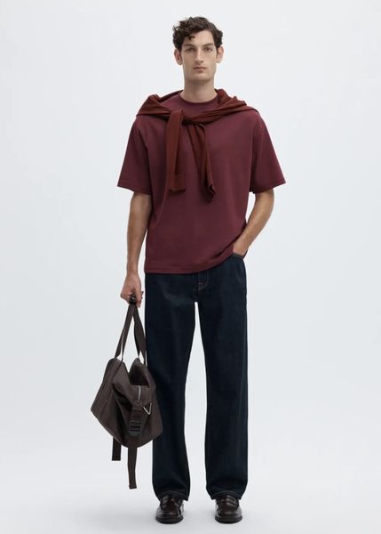 Hovedbilde Selected Homme Loose Oscar T-Shirt Tawny Port