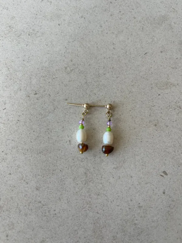 Le Pétit Pearl Mix øredobber