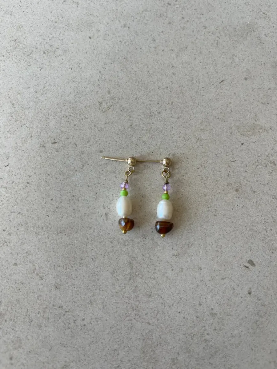Le Pétit Pearl Mix øredobber