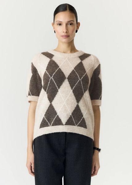 Hovedbilde YAS JOHI  WOOL BLEND PULLOVER Oatmeal_Taupe Gray + Pristine ...
