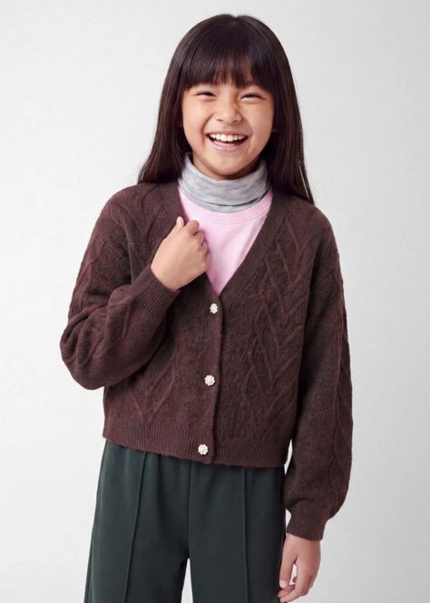 Hovedbilde Name It Opal Cardigan Wild Ginger