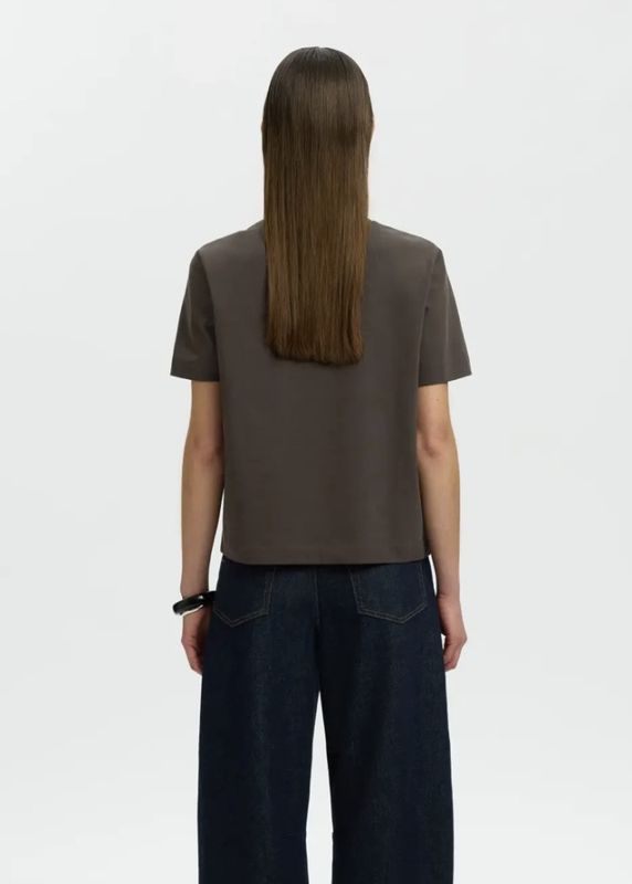 Selected Femme Essential Boxy  Tee  Delicioso