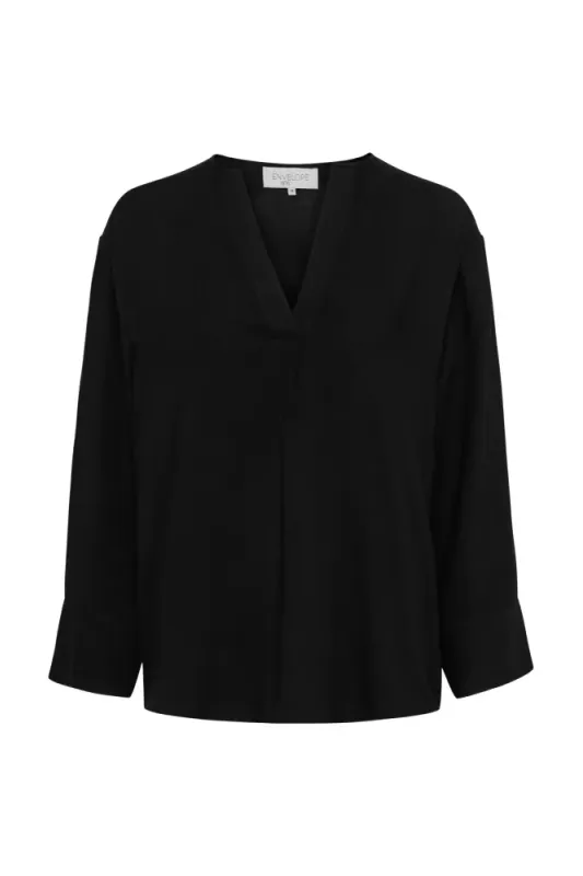 ENVELOPE Cascais Blouse Viscose - Black