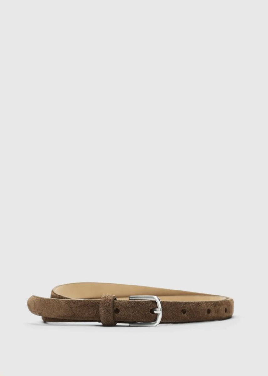 Selected Femme  Semsket Belte Tan