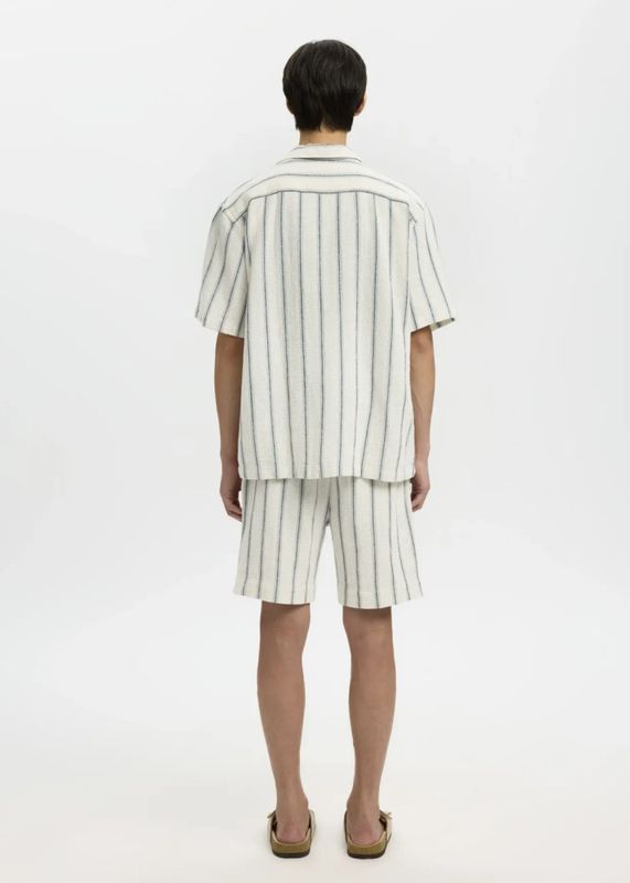 Selected Homme RegCal Shirt Resort Egret/Skyway
