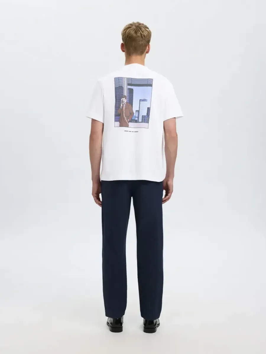 Selected Homme Pete License Tee Telephone