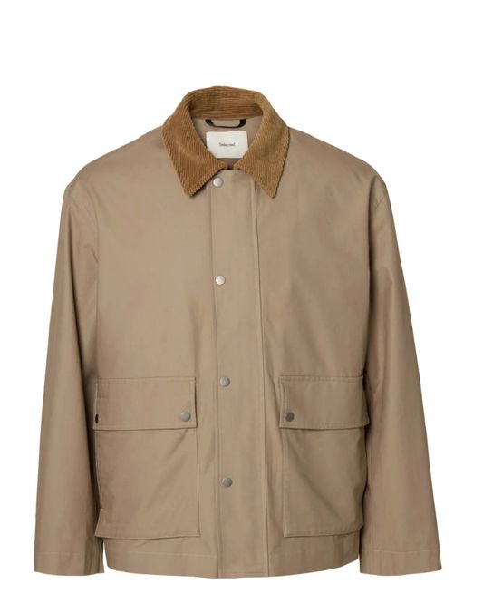 Hovedbilde Selected Homme  Kyle Cotton Jakke Weathered Teak