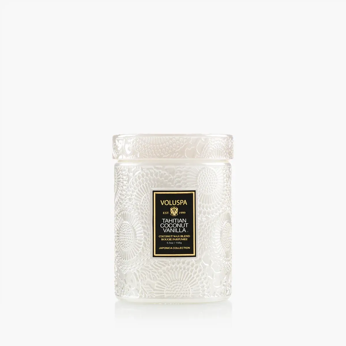 Voluspa Duftlys Tahitian Coconut Vanilla Small Jar Candle 50T