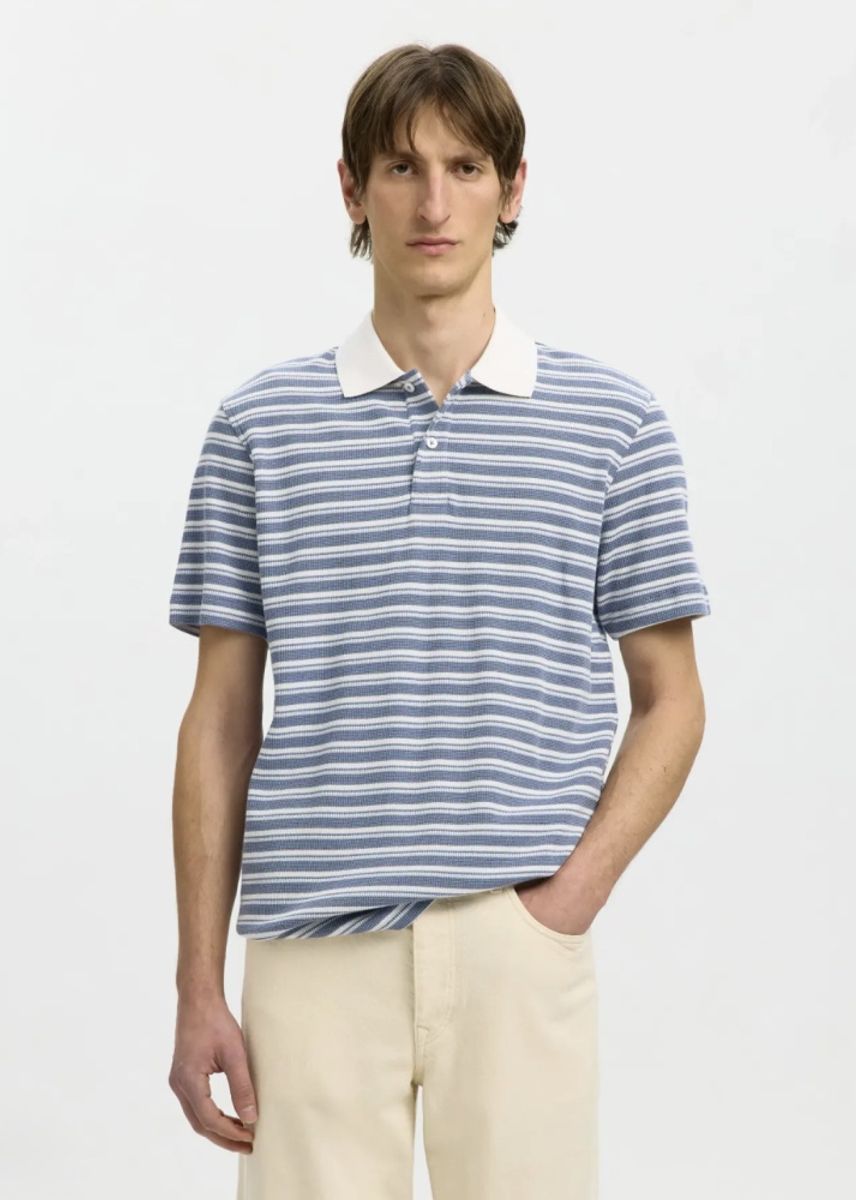Selected Homme Blaze Polo Egret