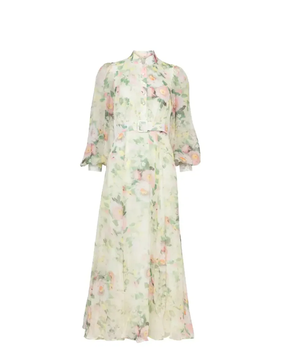 byTiMo Organza Belt Dress Watercolour Dreams