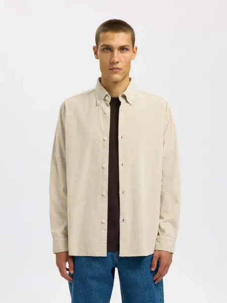 Hovedbilde Selected Homme Danni Cord Shirt Moonstruck