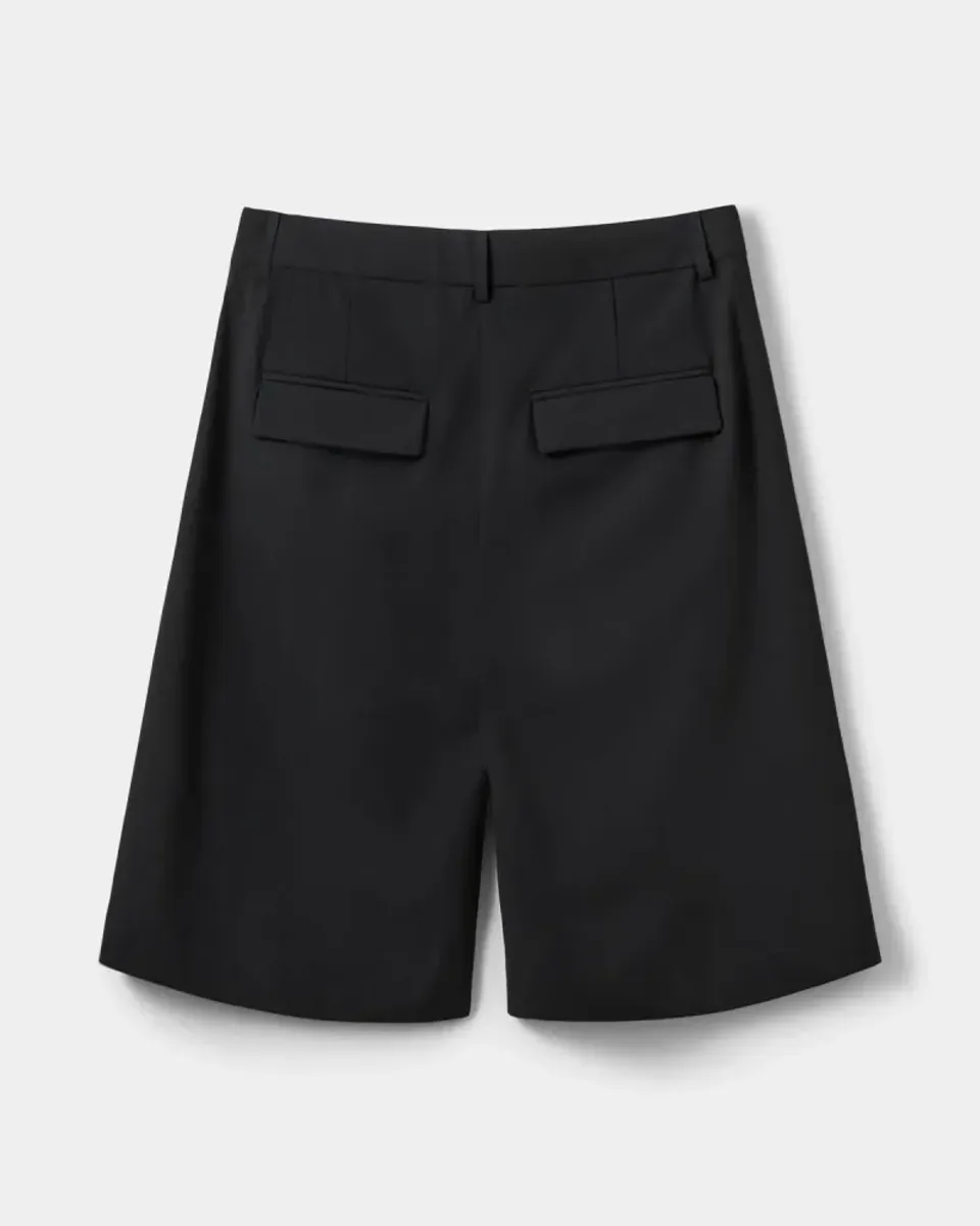 Sofie Schnoor Lucia Bermuda Suiting Shorts Black