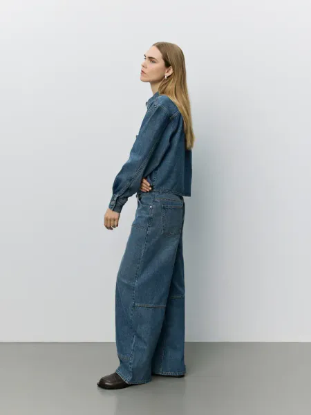 Hovedbilde Sofie Schnoor Nashima Denim Shirt Denim Blue 