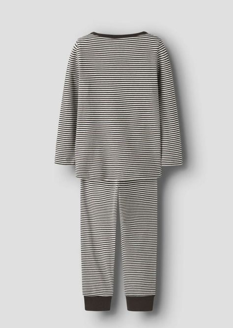 Hovedbilde Name It Nightset Stripe Rib Delicioso Brun