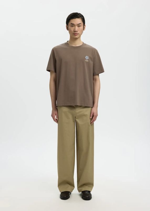 Selected Homme Max Graphic O- Neck  T- Shirt