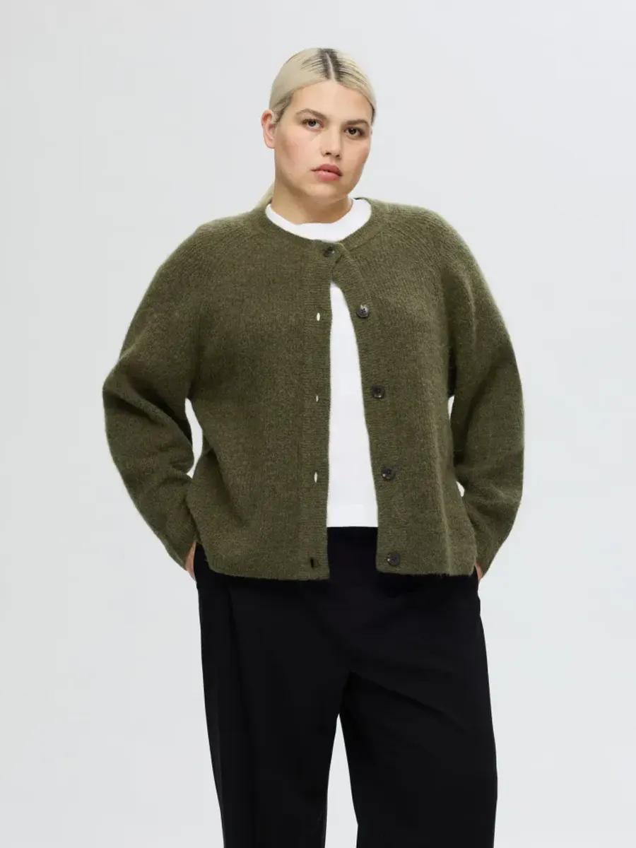 Selected Femme Lulu Short Cardigan Kalamata