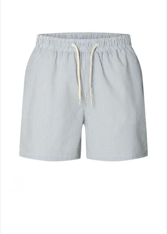 Selected Homme Badeshorts Cooper Blue Mirage/Egret