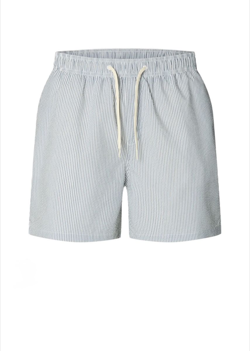 Selected Homme Badeshorts Cooper Blue Mirage/Egret