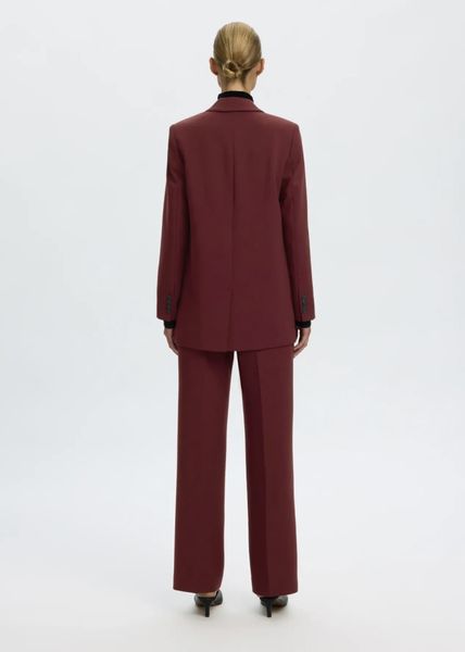 Hovedbilde Selected Femme Rita Wide Pant Melange Tawny Port Melange