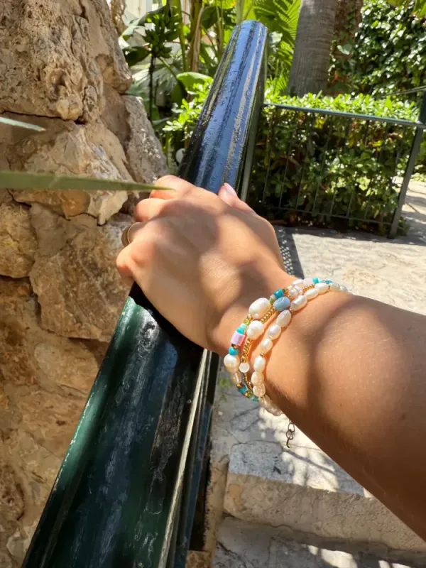 Le Pétit Ocean Pearls Armbånd