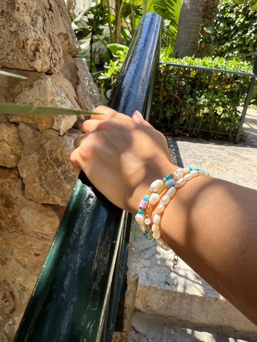 Le Pétit Ocean Pearls Armbånd
