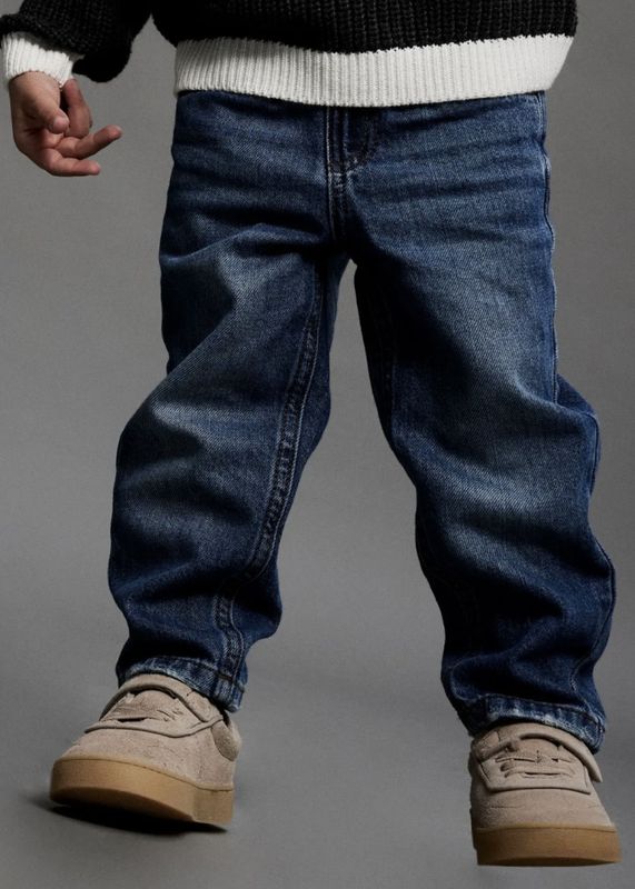 Name It Silas Tapered Jeans medium blue denim