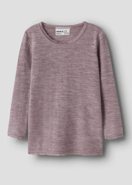 Hovedbilde Name It Wang Wool Genser 100% merinoull Toadstool