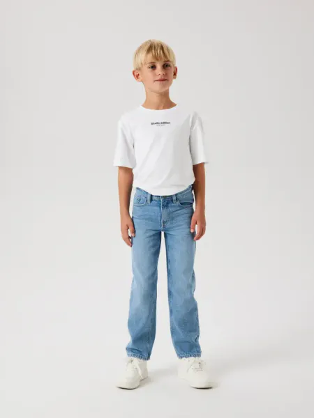 Hovedbilde Name It Ryan Straight Jeans Light Blue Denim