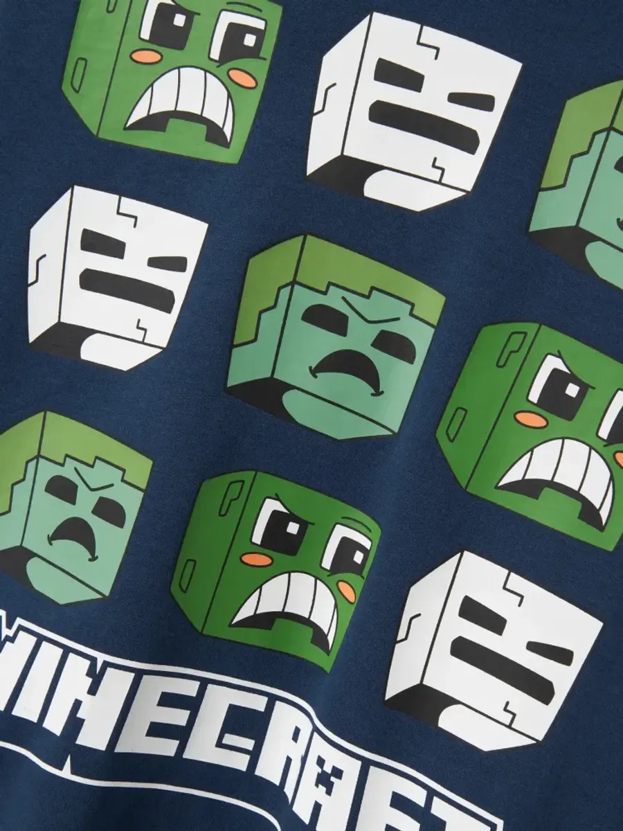 Name It Saag Minecraft Sweat  Insignia Blue