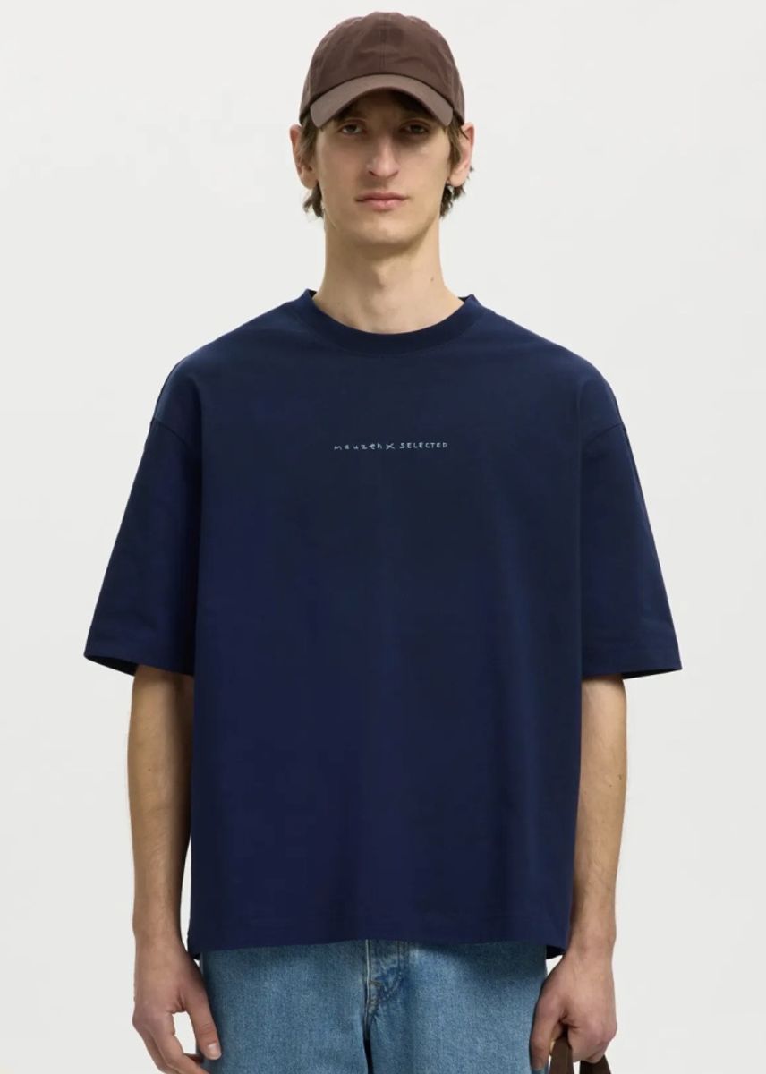 Selected Homme Relax Norman License T shirt